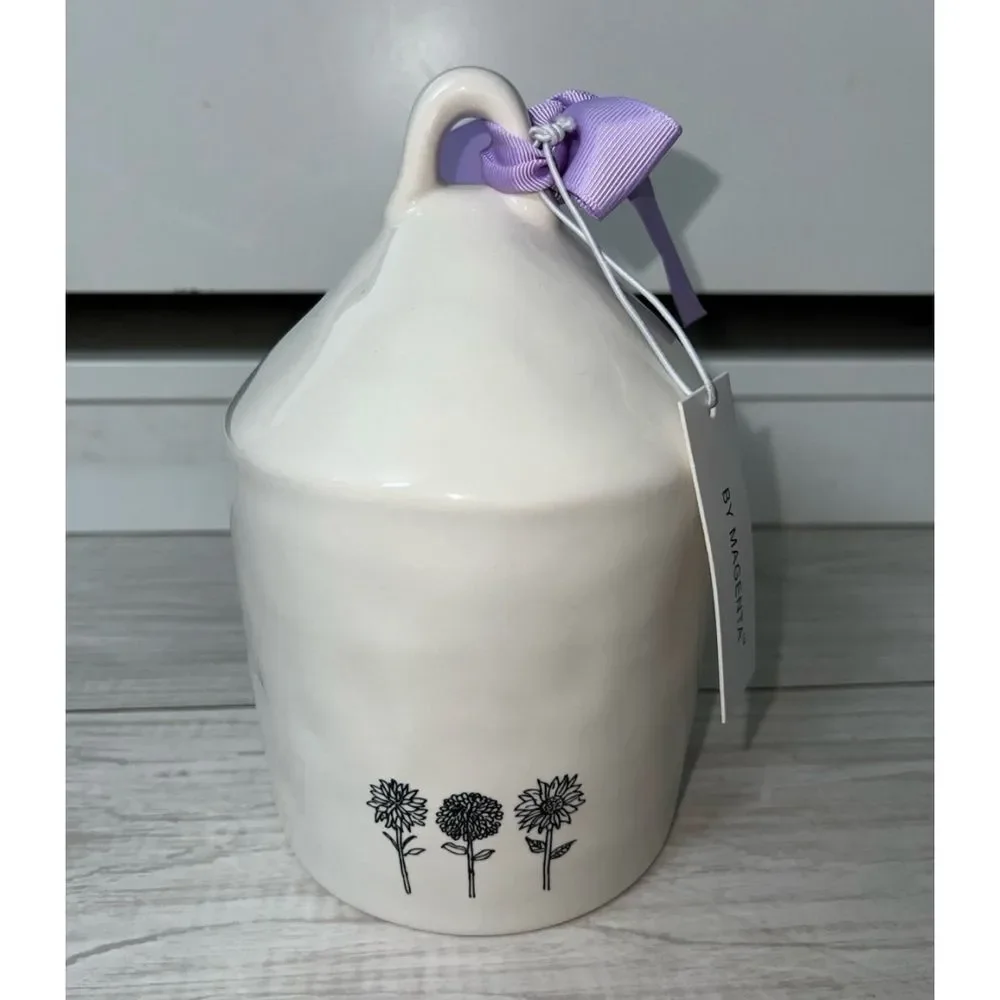 Rae Dunn Artisan Collection WHITE Round HOME Birdhouse NEW